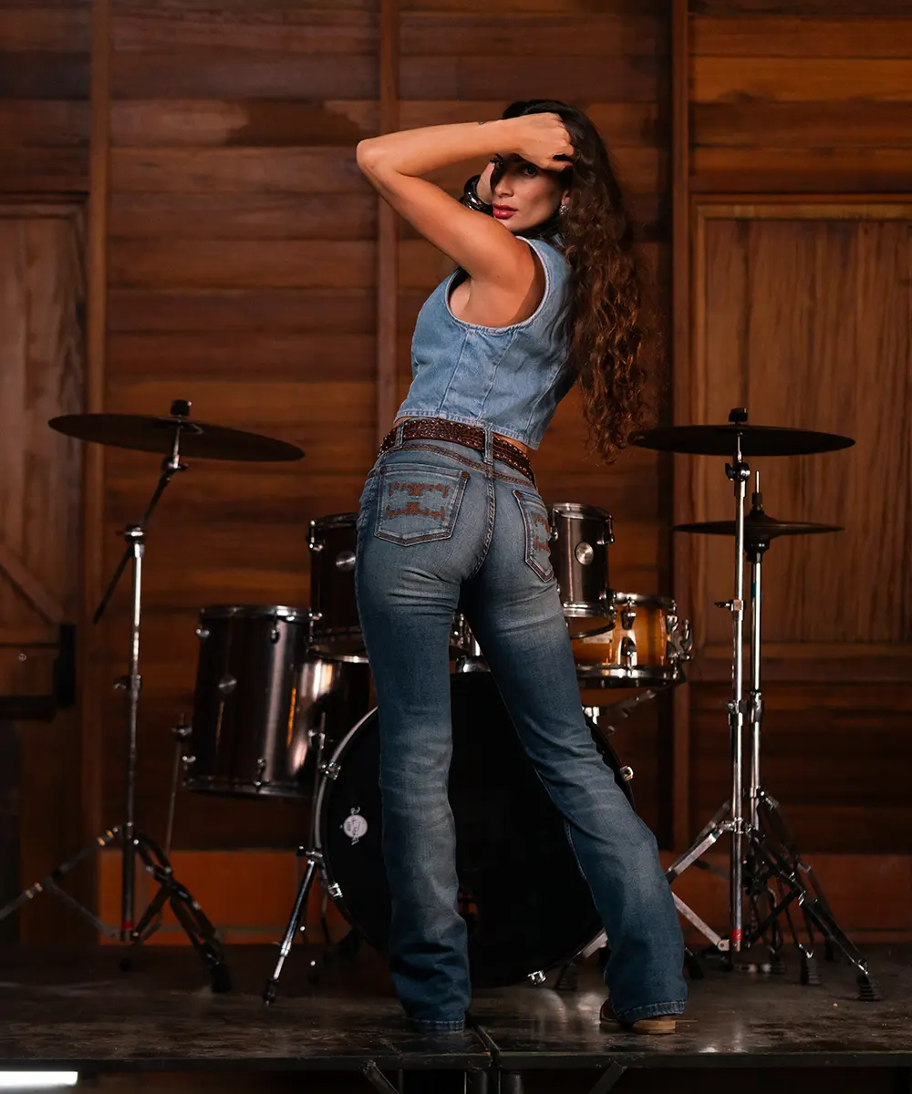 Calça Boot Cut Hot Shot-2